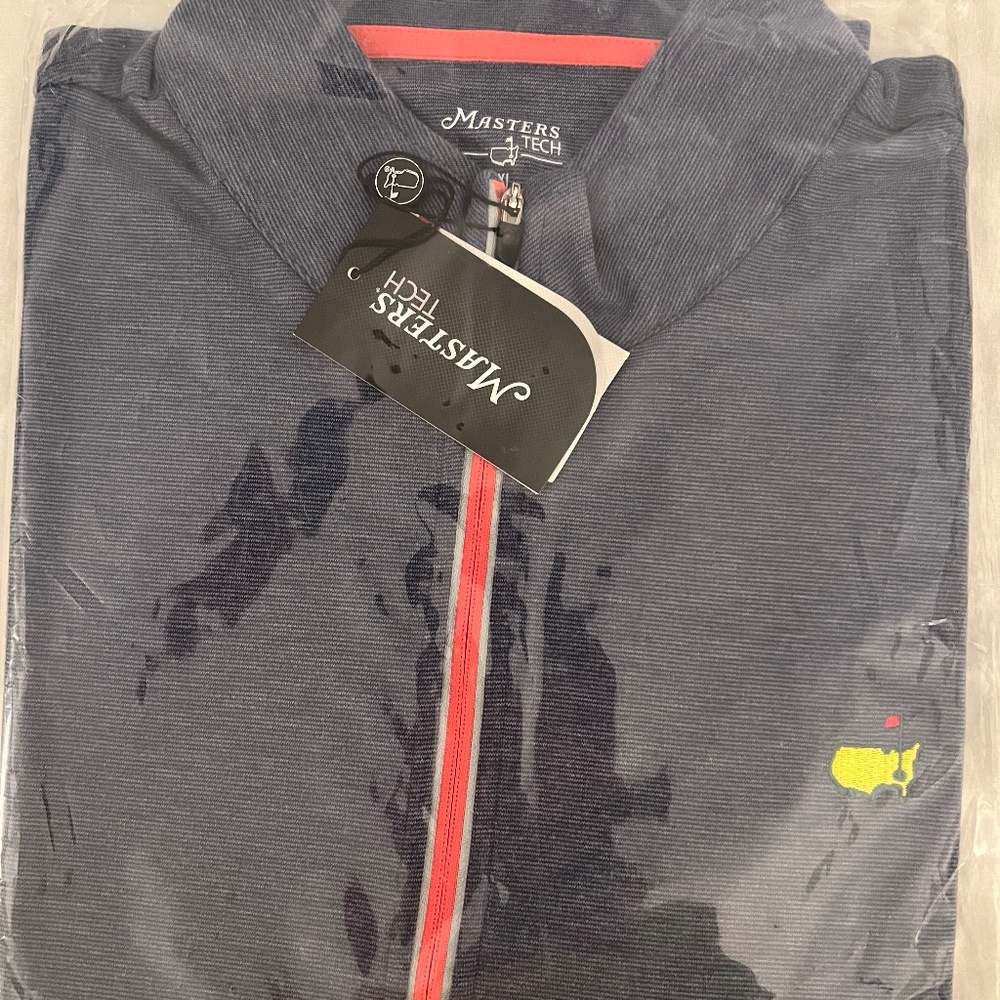 Masters 3/4 zip tech shirt